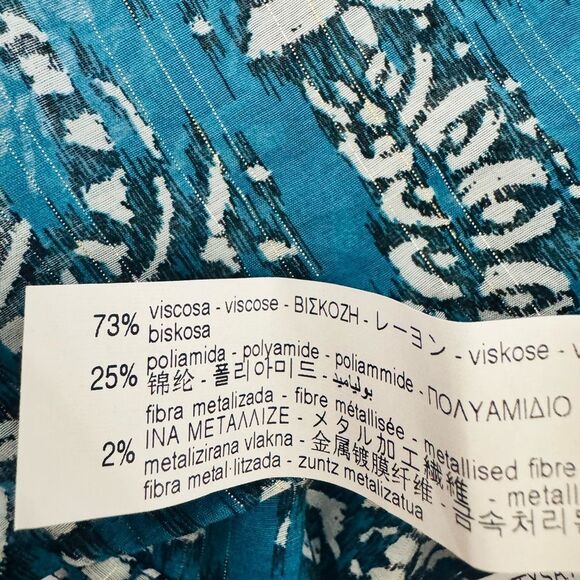 ZARA BOHO PRINTED BLOUSE - Picture 4 of 4